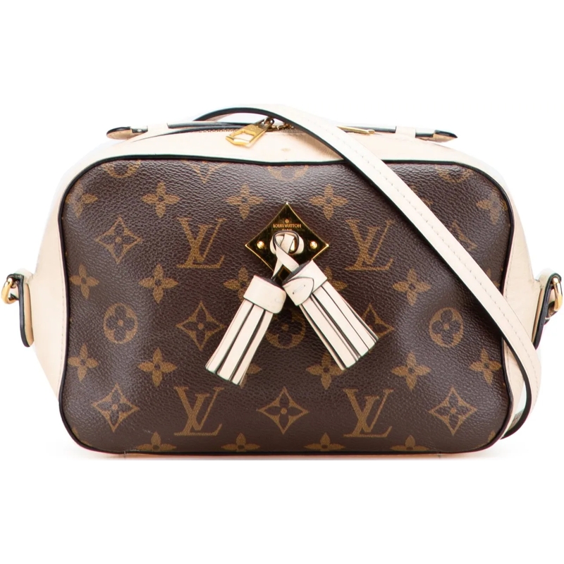 Louis Vuitton Schultertasche Monogram Saintonge braun