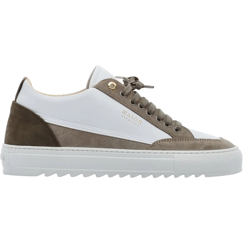 Mason Garments Low-Top-Sneaker Tia Ludico Beige weiß