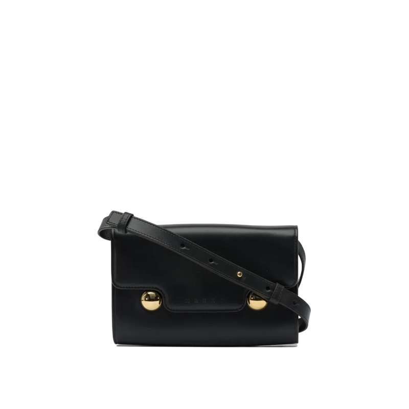 Marni Sac à bandoulière "Trunkaroo" Crossbody Bag Black