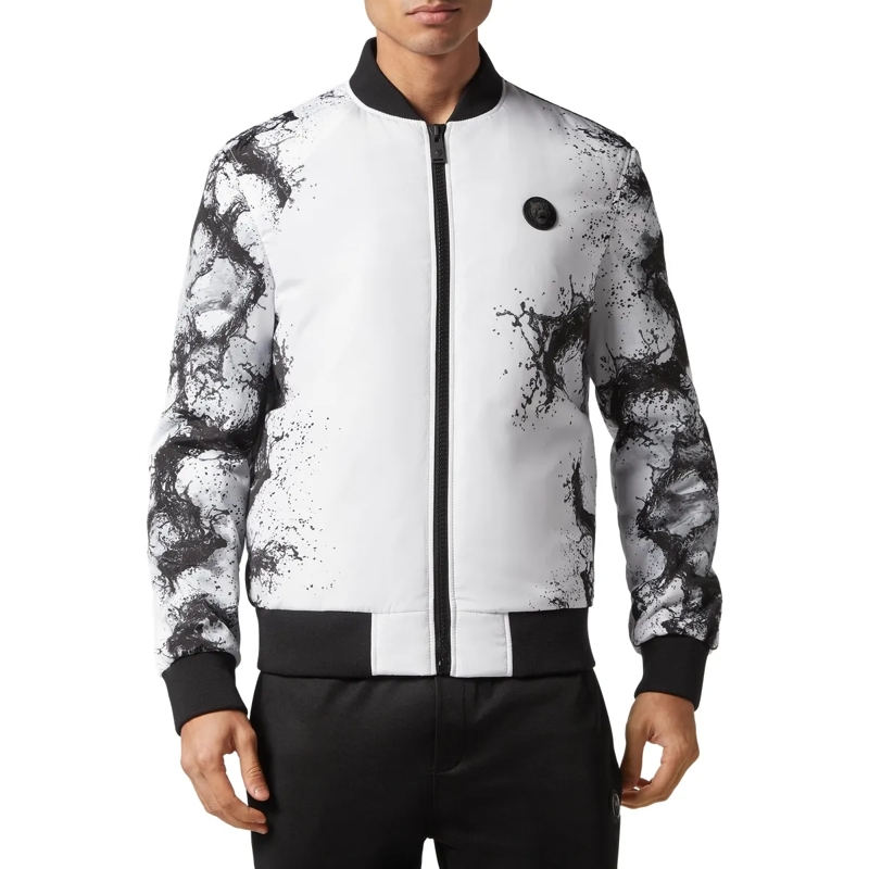 Plein Sport Daunenjacke Bomberjacke Splash Extreme weiss(Image 3)