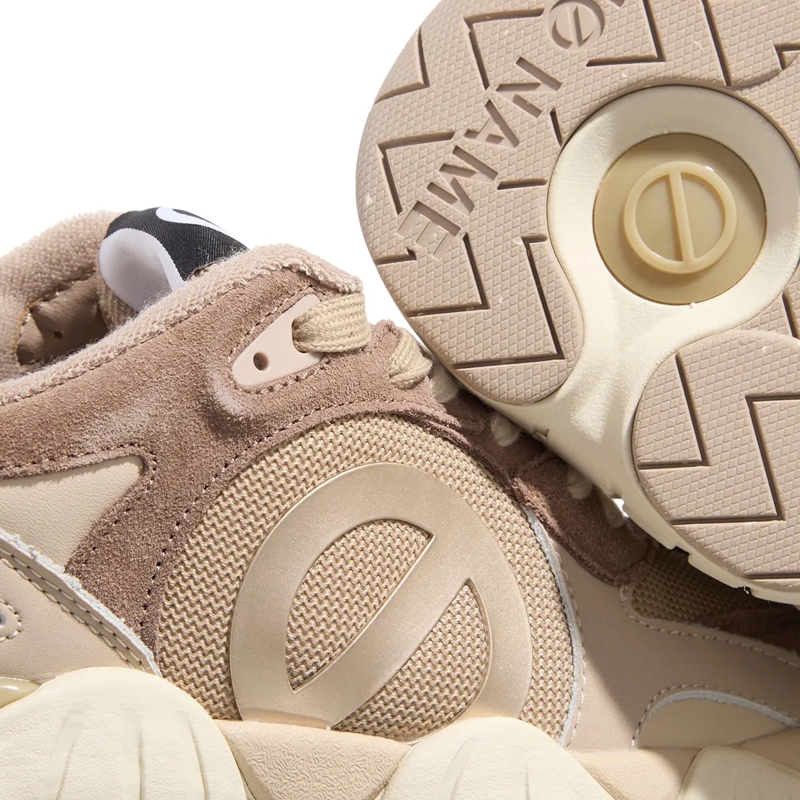 No Name Low-Top-Sneaker Krazee Runner W Moka/Taupe/Taupe(Image 8)