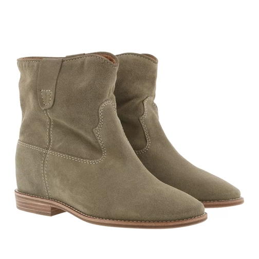 Isabel Marant Crisi 40 Hill Boots Suede Taupe Enkellaars