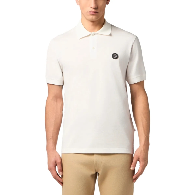 BILLIONAIRE Top Polo T-Shirt Basic weiss(Image 3)