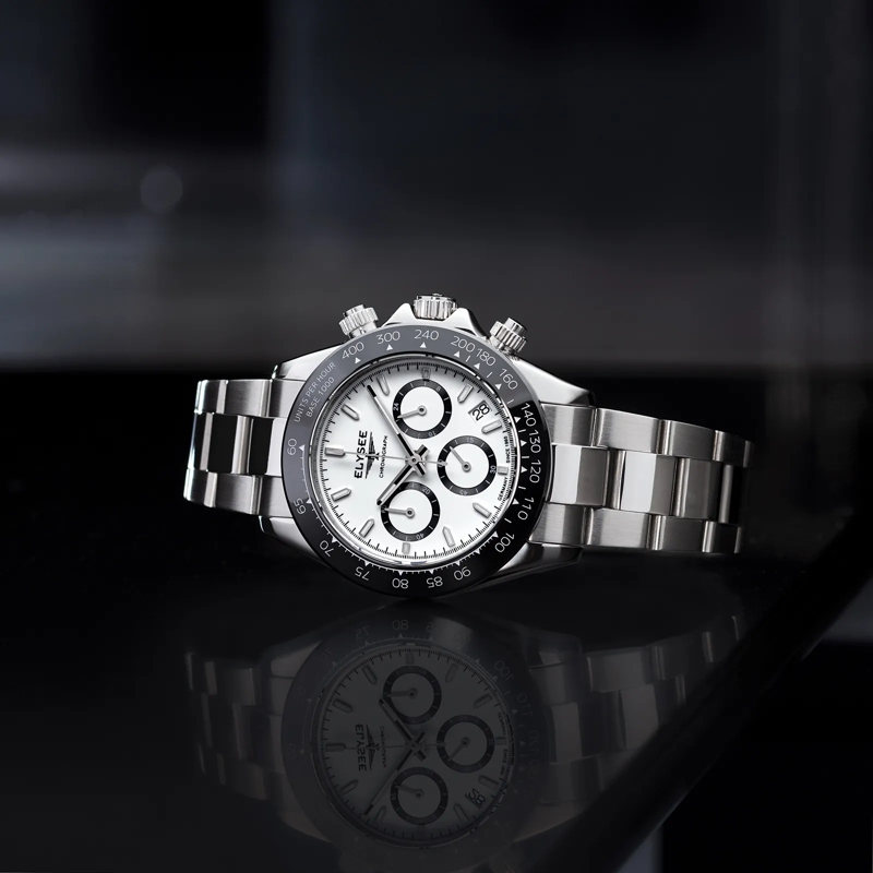Elysee Automatikuhr SPORT  CHRONO. weiss(Image 7)