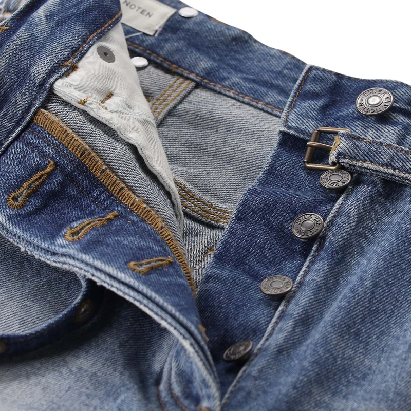 Dries Van Noten Boyfriend-Jeans Relaxed-Fit Jeans Pippaz Den blau(Image 3)