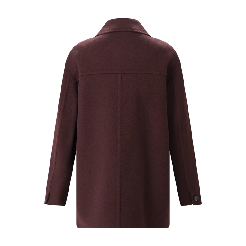 S Max Mara Übergangsmantel Jacke Giugno aus Schurwolle rot(Image 2)