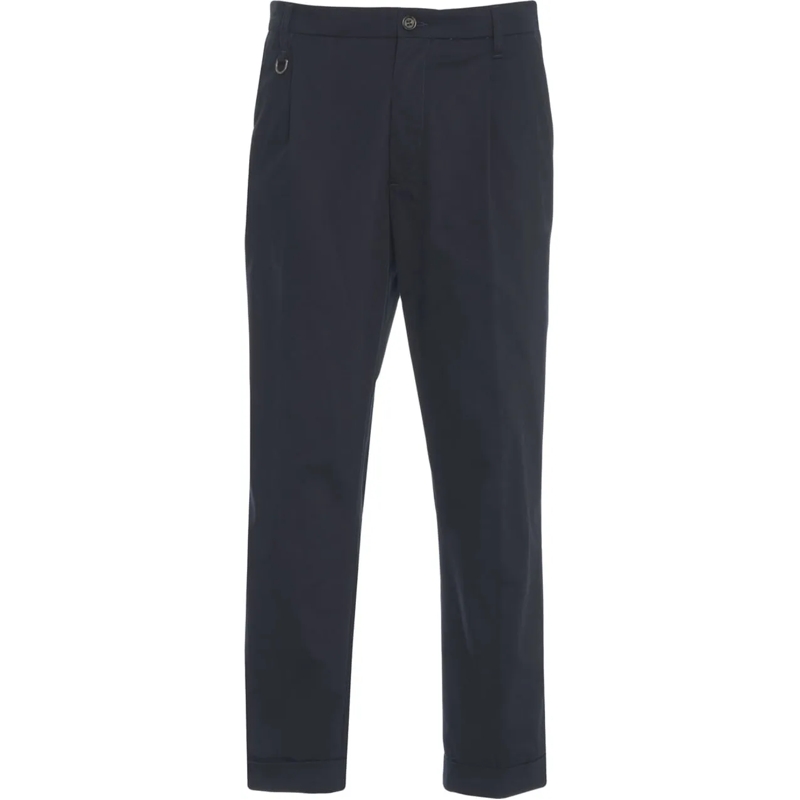 Paolo Pecora Chino Chino pants with pleats blau