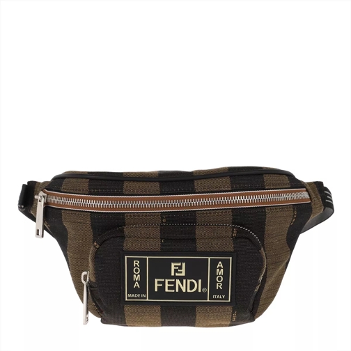 Fendi Belt Bag Canvas Brown Belt Bag