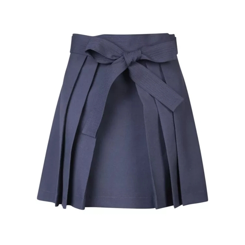 Kenzo Wool Skirt Blue 