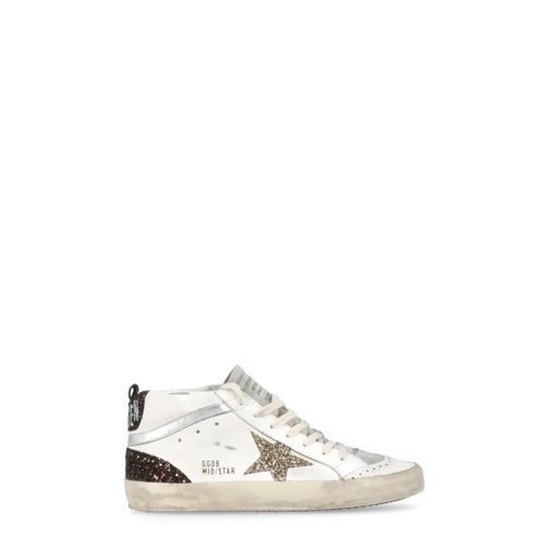 Golden Goose Low-Top Sneaker Mid Star Sneakers Neutrals