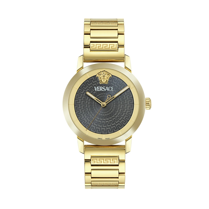 Versace Quarzuhr Quarz Analog Uhr V-Helix (Wc-9G) gold