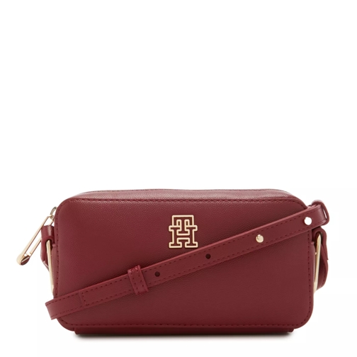 Tommy Hilfiger Tommy Hilfiger Timeless Rote Umhängetasche AW0AW15 Rot Crossbodytas