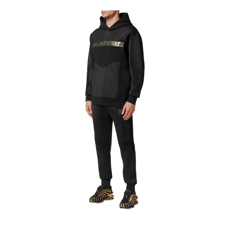 Plein Sport Top Hoodie Statement schwarz(Image 3)