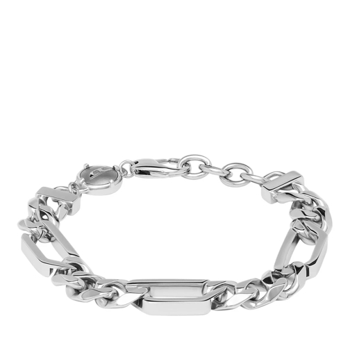 Diesel Stainless Steel Chain Bracelet Silver Armband