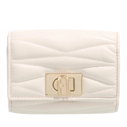 Furla Tri-Fold Portemonnaie Furla 1927 M Compact Wallet Panna