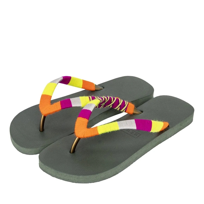 UZURII Flip Flops flip flop Indiana Bronze dunkel-grün(Image 2)