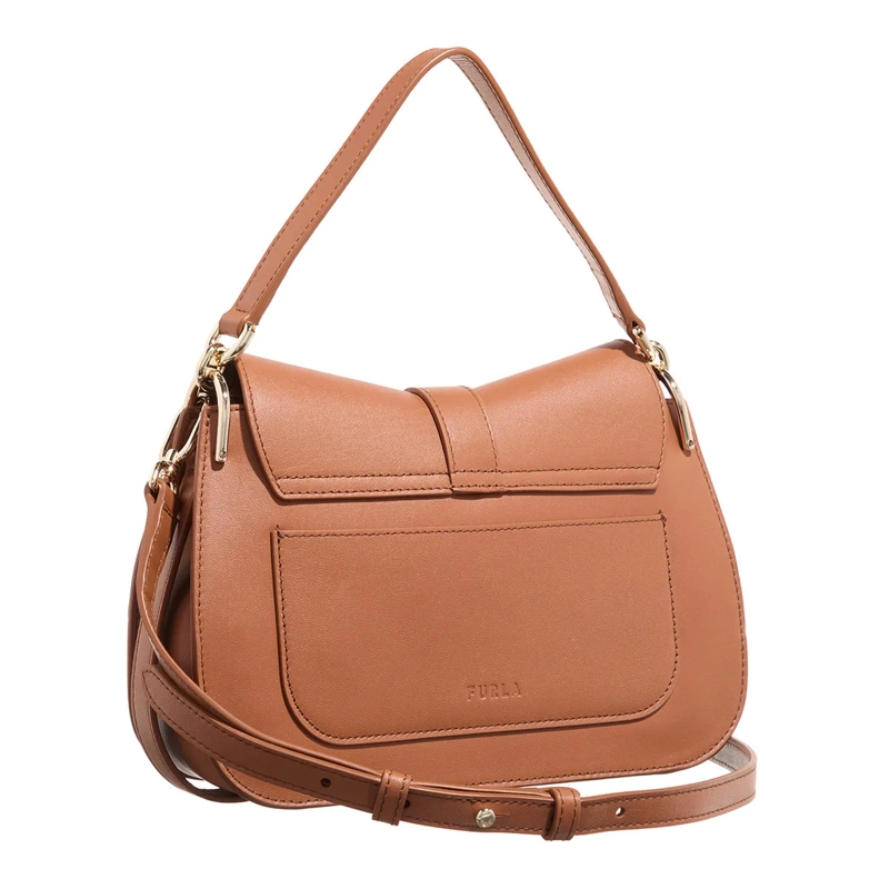Furla Schultertasche Furla Flow M Top Handle Brandy(Image 10)