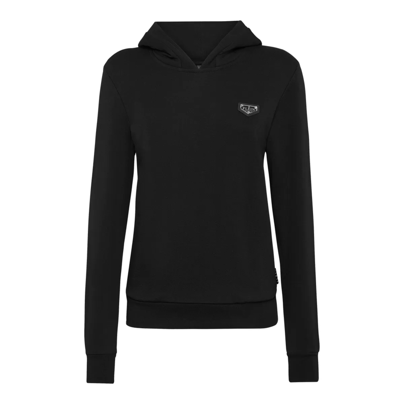 Philipp Plein Top Hoodie Iconic Plein schwarz