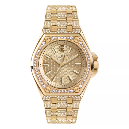 Philipp Plein Plein Extreme Lady Ip Gold Quartz Horloge