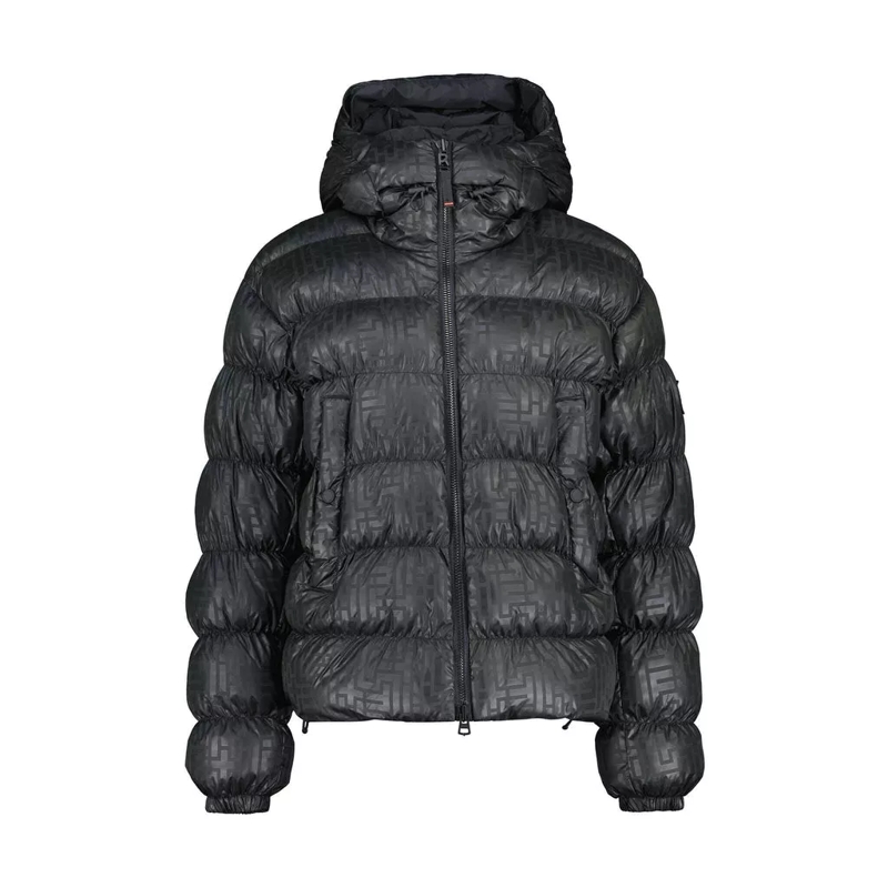 Fire & Ice  Steppjacke Rosetta mit Allover-Print Schwarz