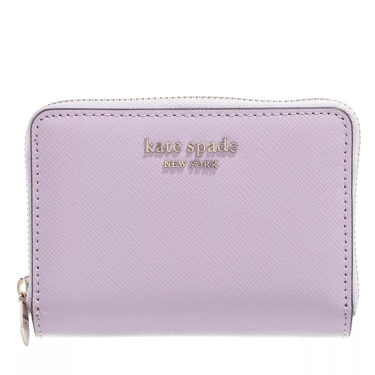 Kate Spade New York Spencer Leather Saffiano Leather Zip Card Holder