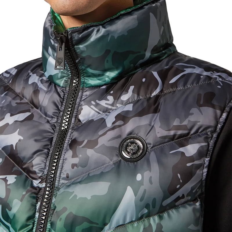 Plein Sport Weste Weste Camouflage schwarz(Image 5)