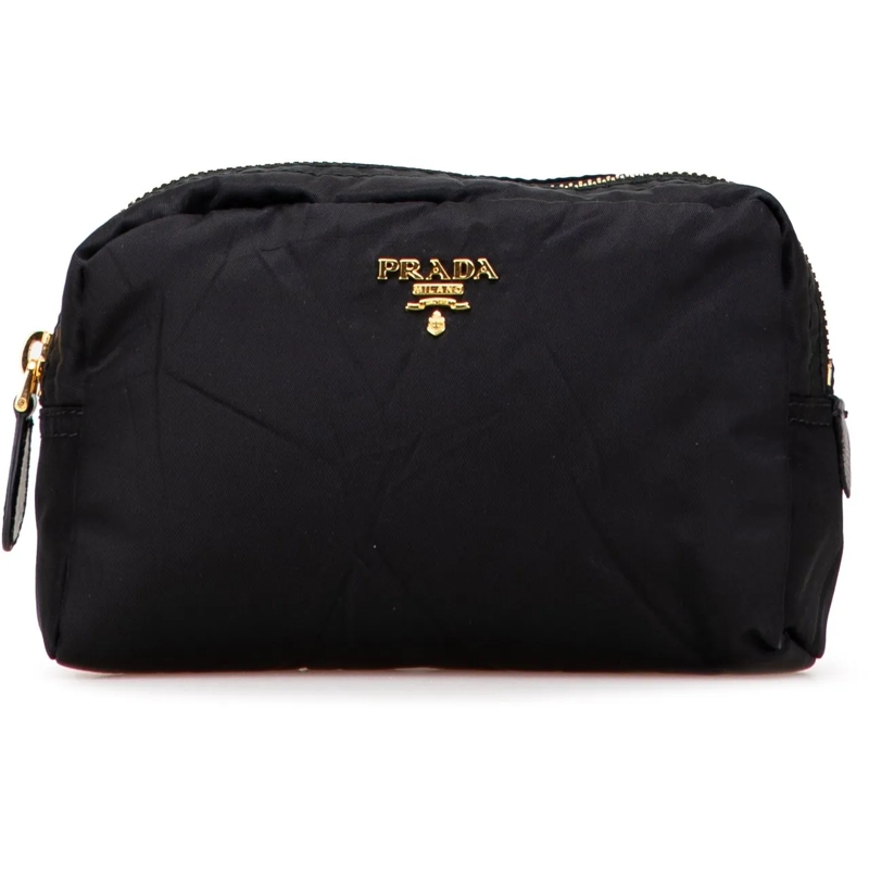 Prada Nécessaire Tessuto Pouch schwarz