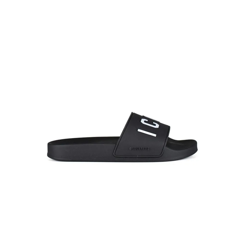 Dsquared2 Loafer Icon Slides Black
