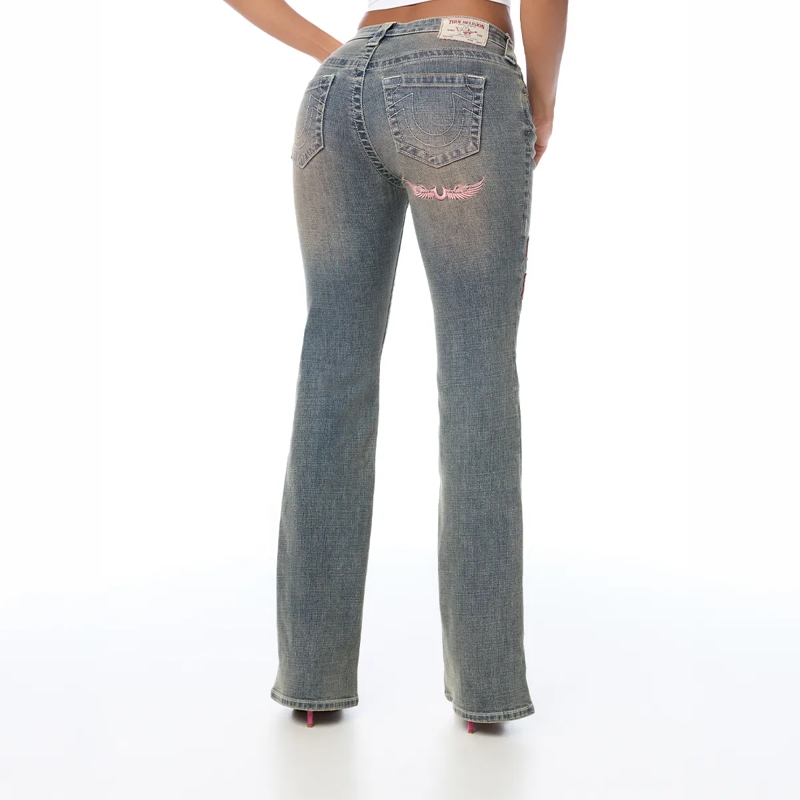 True Religion Jeans Jeans Becca PATCHES- Modell: Becca- Bootcut- M blau(Image 5)