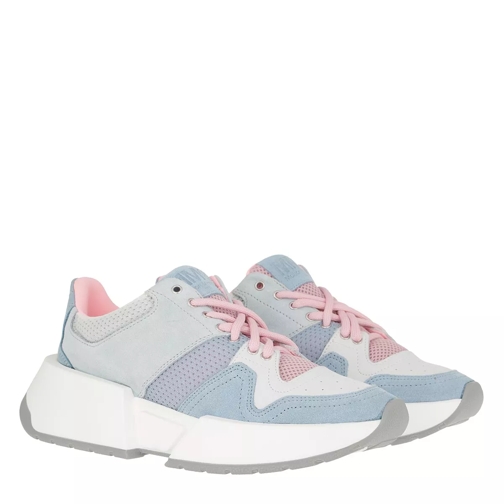 MM6 Maison Margiela Sneakers Forget Blue/Birch White/Coral Blush/Cerulean lage-top sneaker