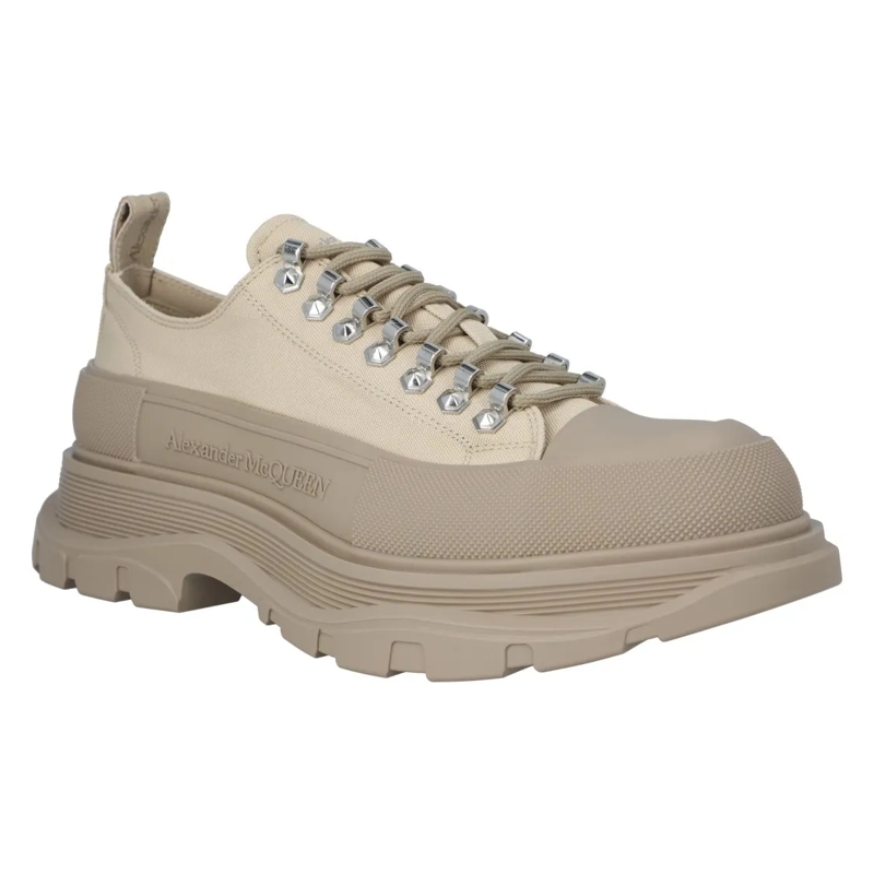 Alexander McQueen Lage-top sneaker Tread Sneaker 'Beige' Neutrals