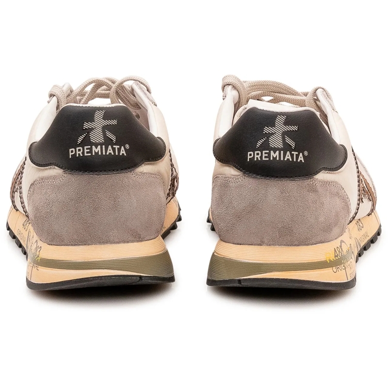 Premiata Sneaker basse Sneakers Lucy con Inserti e Lacci weiß(Image 3)