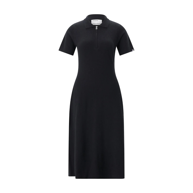 Extreme Cashmere Minikleid Midikleid Georgia aus Kaschmir-Mix schwarz