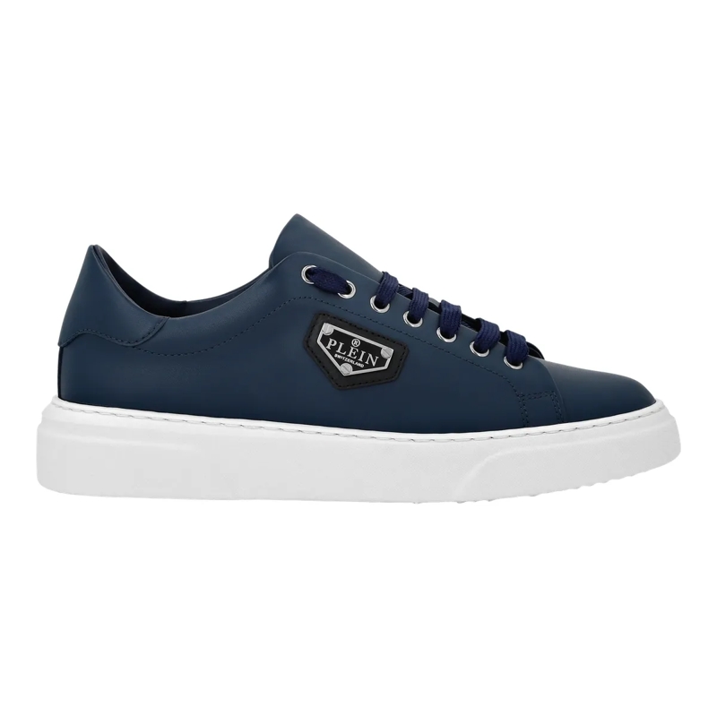 Philipp Plein Low-Top-Sneaker Sneaker Iconic Plein dunkel-blau