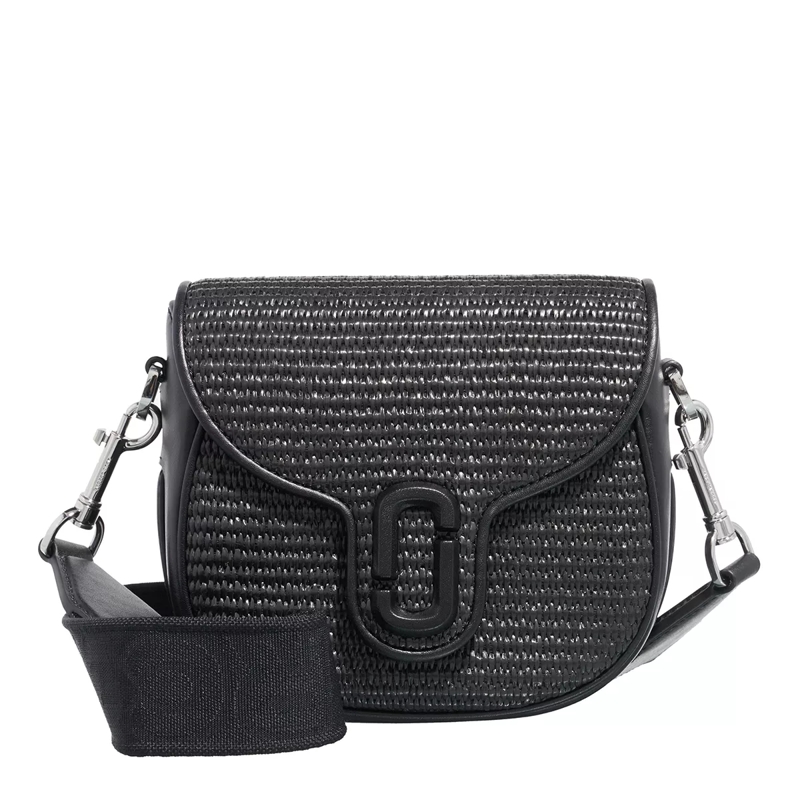 Marc Jacobs Crossbody Bag Woven Covered J Marc Black