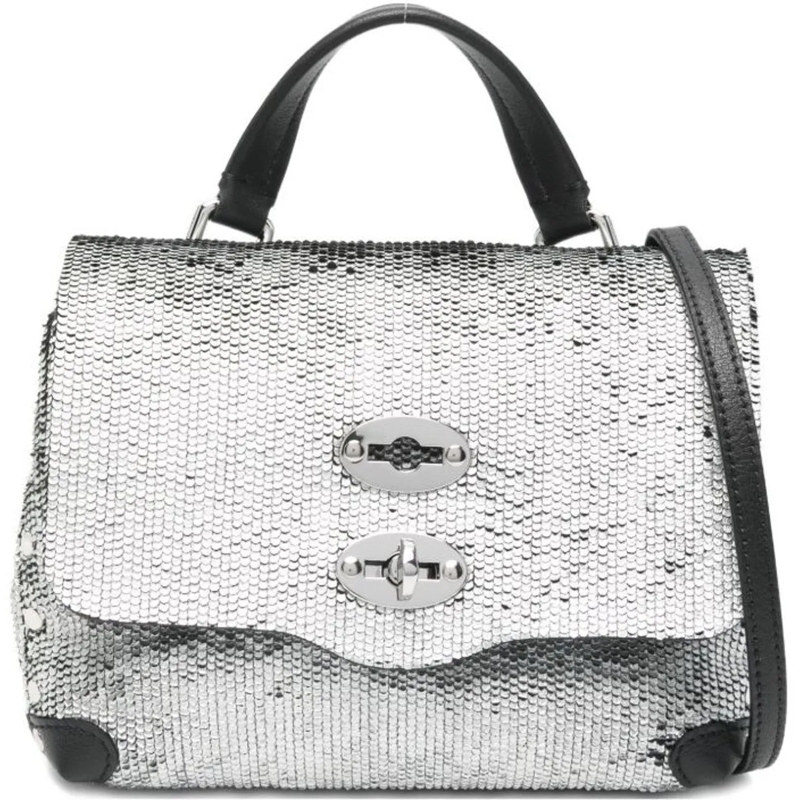 Zanellato Tote Bags Silver silber