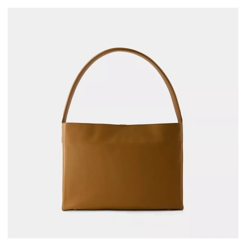 Ines De La Fressange Schultertasche Leonore L Shoulder Bag - Leather - Camel Brown(Image 7)