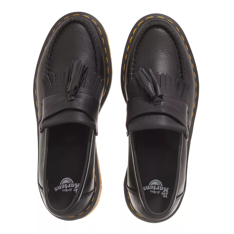 Dr. Martens Loafer Adrian Tassel Loafer Black Virginia(Image 4)