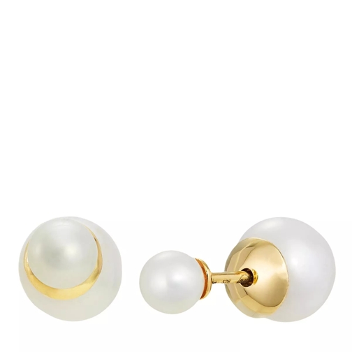 BELORO Earring Pearls  Yellow Gold Ohrstecker