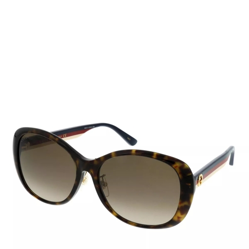 Gucci GG0849SK-003 59 Sunglass WOMAN ACETATE Havana Sunglasses