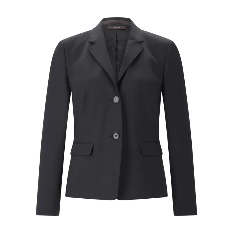 windsor. Blazer Slim-Fit Blazer aus Schurwolle dunkelblau