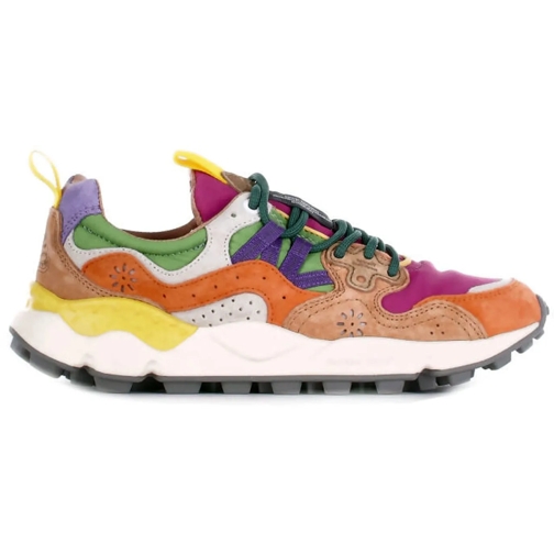 Flower Mountain sneaker basse Sneakers Arancio Fuxia rose