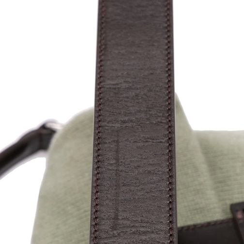 Fendi Tote 2000-2010 Cashmere Baguette Satchel grün (Image 2)
