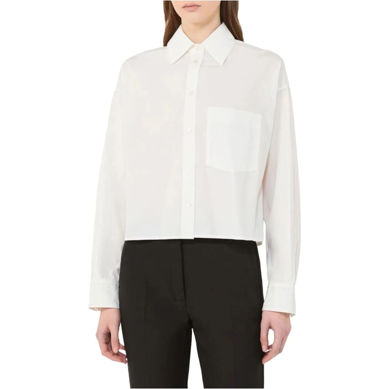 Max Mara Chemisier Max Mara Weekend Wkdeden Blouses Ecru 261511109160 weiß(Image 3)