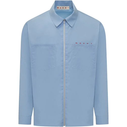 Marni Legere Oberteile Camicia blau