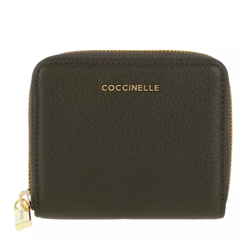 Coccinelle Metallic Soft Wallet Leather  Reef Zip-Around Wallet