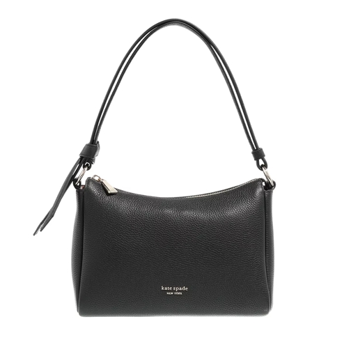Kate Spade New York Knott Pebbled Leather Black Hobo Bag