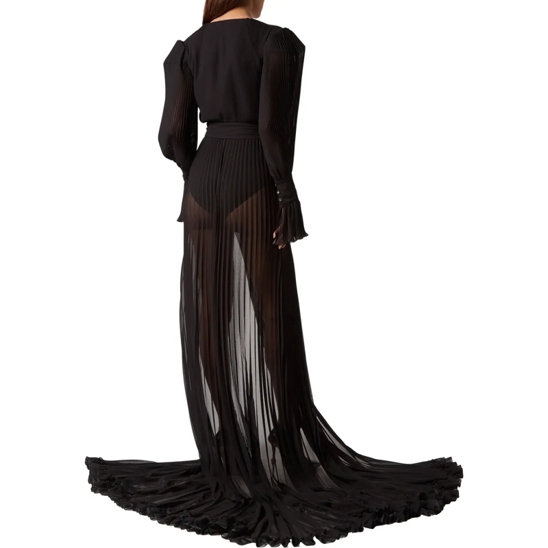 Philipp Plein Maxikleid Kleid schwarz(Image 2)