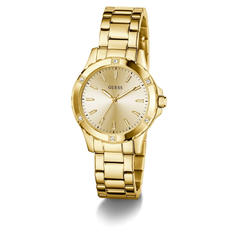 Guess Quarzuhr Quarz-Analoguhr Mist gold(Image 5)