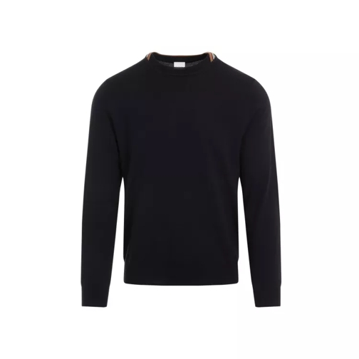 Paul Smith  Very Dark Navy Wool Sweater Blue